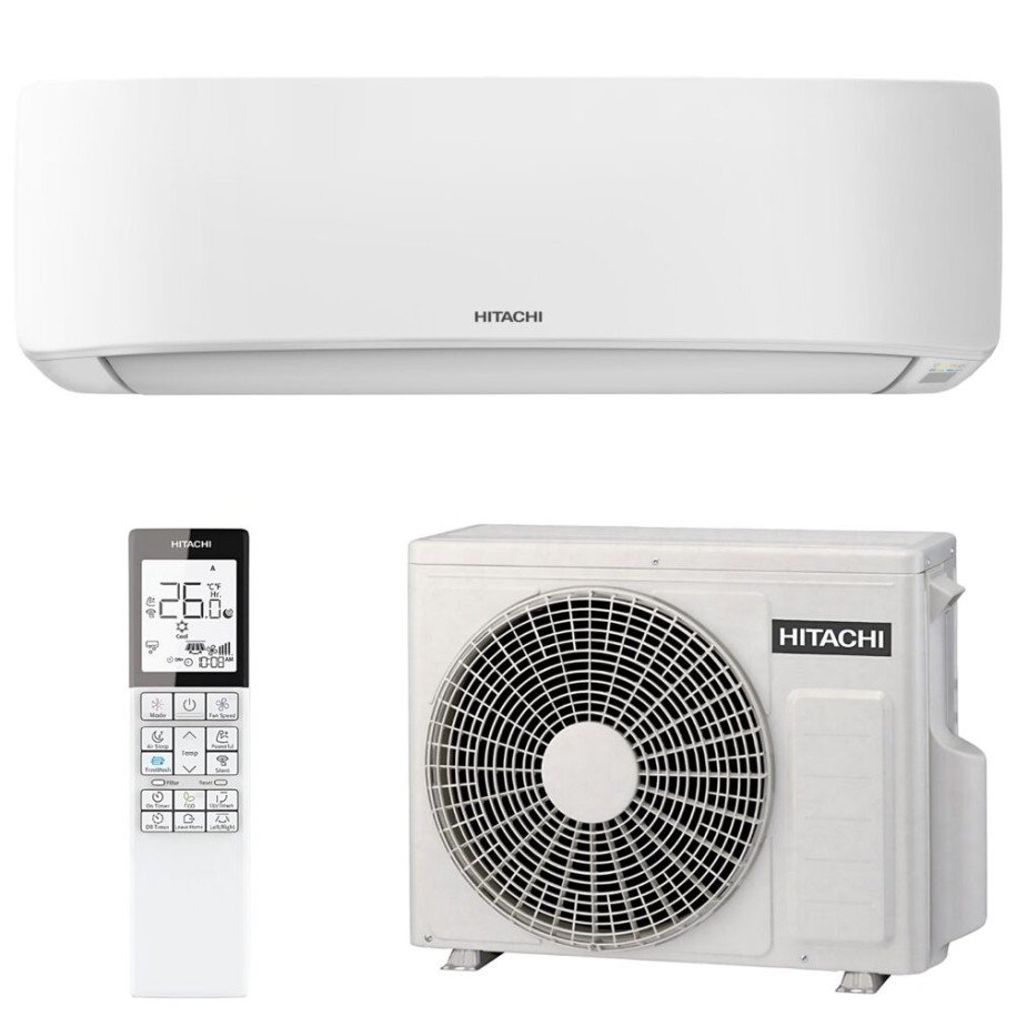 Wall Mounted Air Conditioner Hitachi airHome 400 RAK-DJ18RHAE RAC-DJ18WHAE AirCloud Go Wifi
