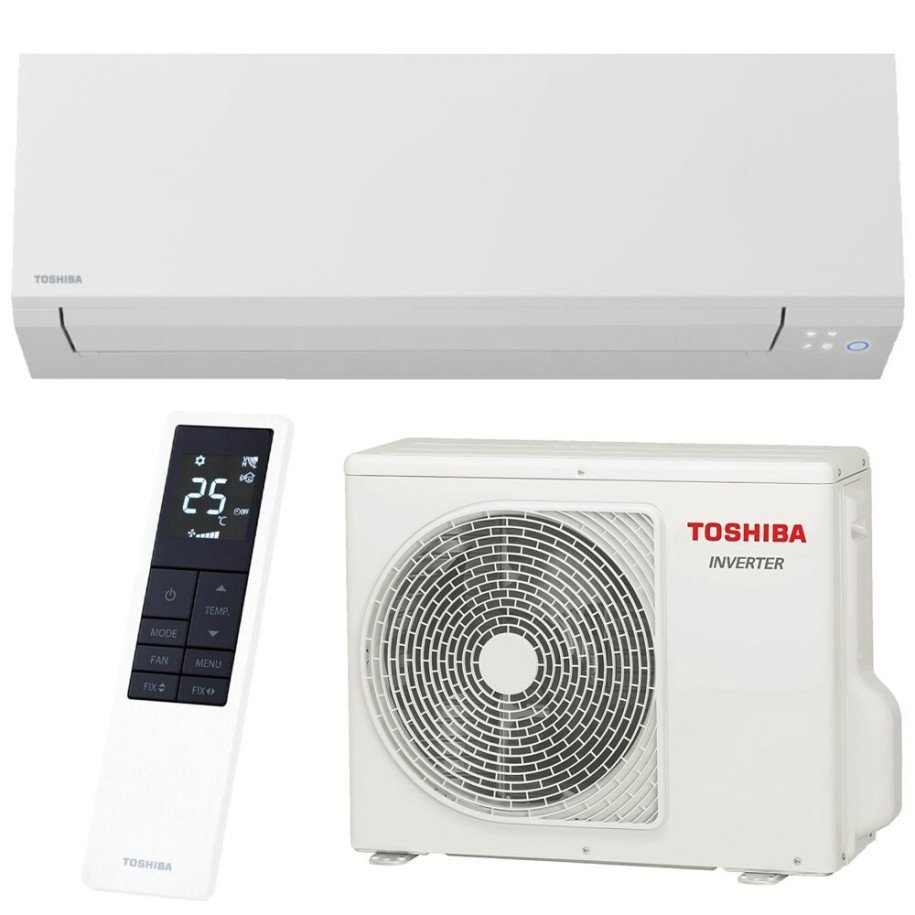 Wall Mounted Air Conditioner Toshiba Shorai Edge RAS-B24G3KVSG-E + RAS-24J2AVSG-E1 White Home AC Control Wifi