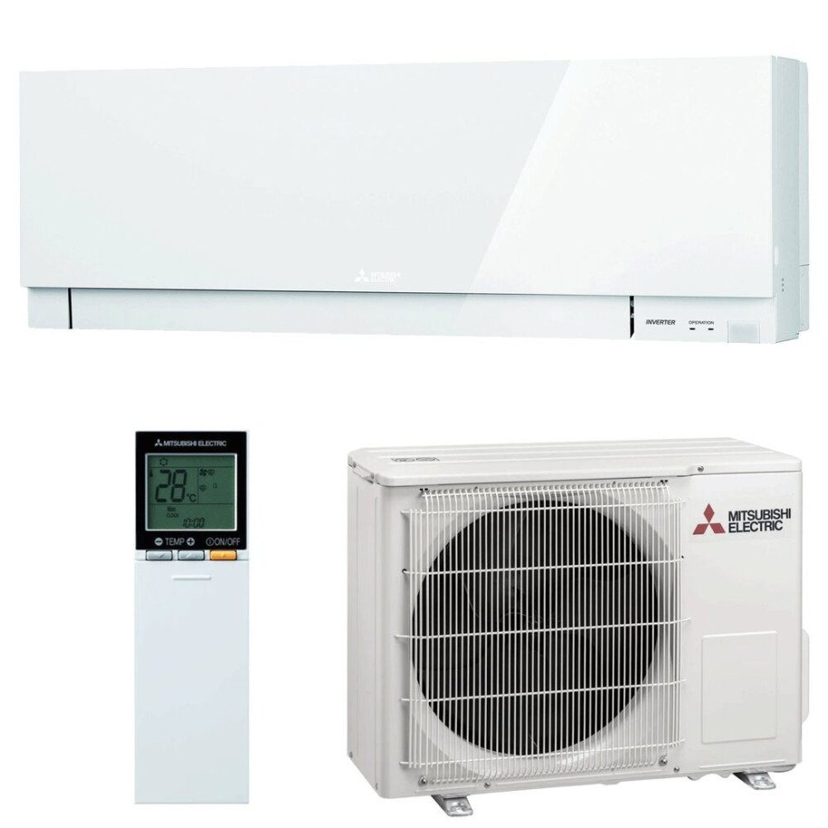 Wall Mounted Air Conditioner Mitsubishi Design MSZ-EF42VGKW + MUZ-EF42VG White MelCloud Wifi