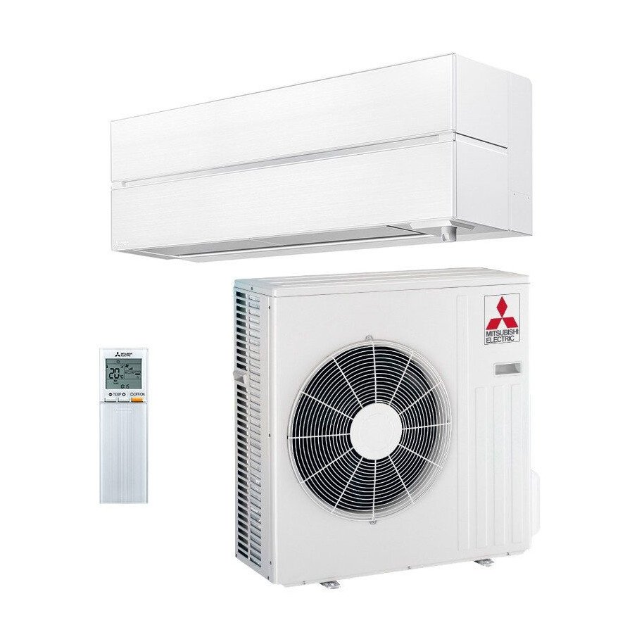 Wall Mounted Air Conditioner Mitsubishi Design Premium MSZ-LN60VG2V + MUZ-LN60VG2 Pearl White MelCloud Wifi