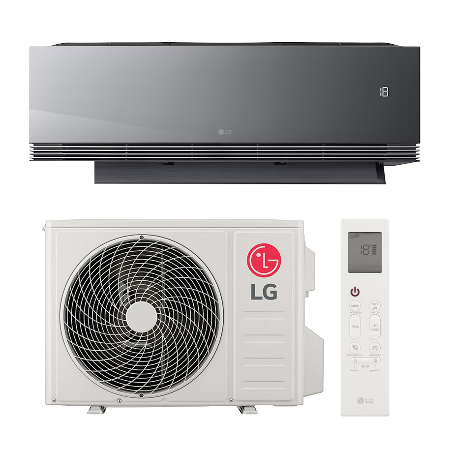 Wall Mounted Air Conditioner LG Artcool AI Air Mirror AA09SP.NS1 + AA09SP.U18 Wifi