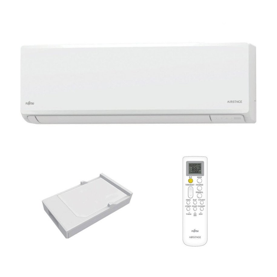 Wall Mounted Air Conditioner Fujitsu Compact ASEH12KNCA + AOEH12KNCA Airstage Mobile WiFi - Image 2