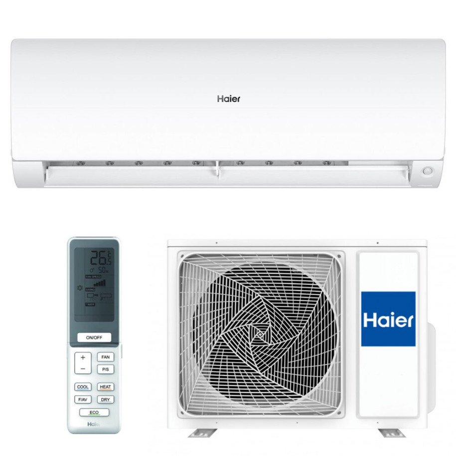 Climatiseur Mural Haier Flexis Plus AS25S2SF1FA-WH + 1U25S2SM1FA-2 Blanc WiFi hOn