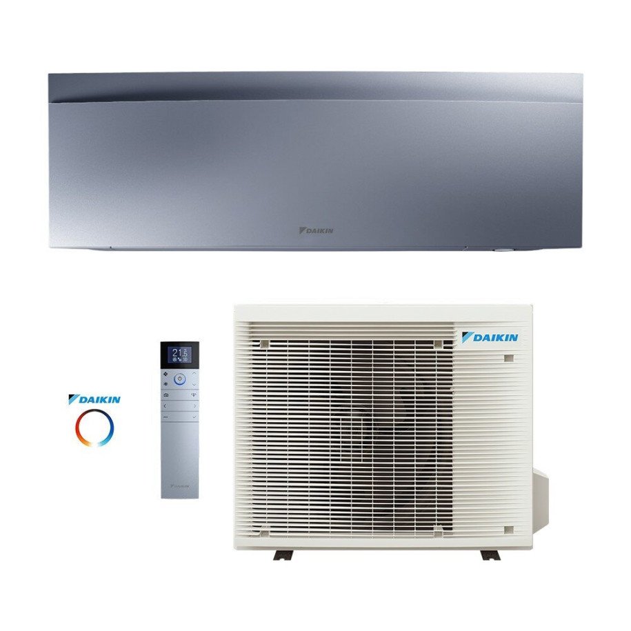 Climatiseur Mural Daikin Emura 3 FTXJ50AS9 + RXJ50A9 Onecta Wifi Argent