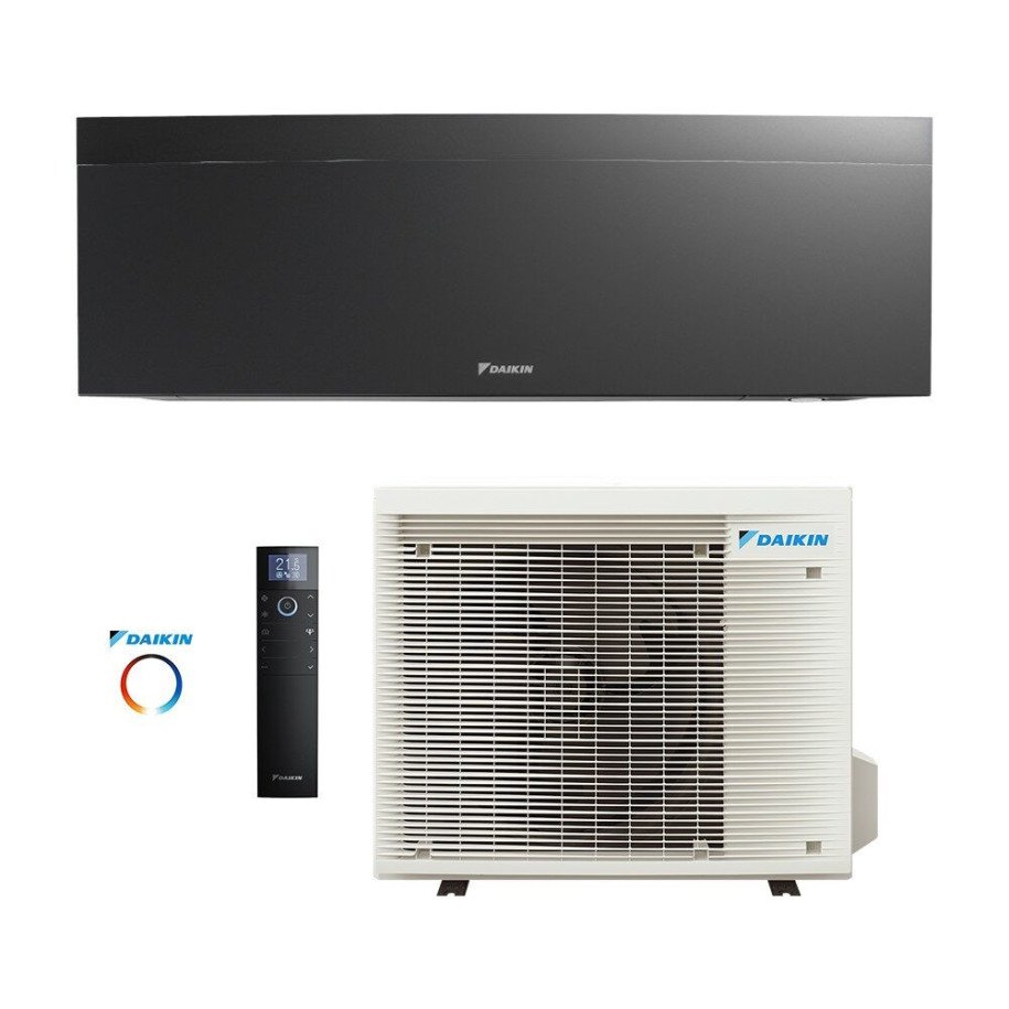 Climatiseur Mural Daikin Emura 3 FTXJ50AB9 + RXJ50A9 Onecta Wifi Noir